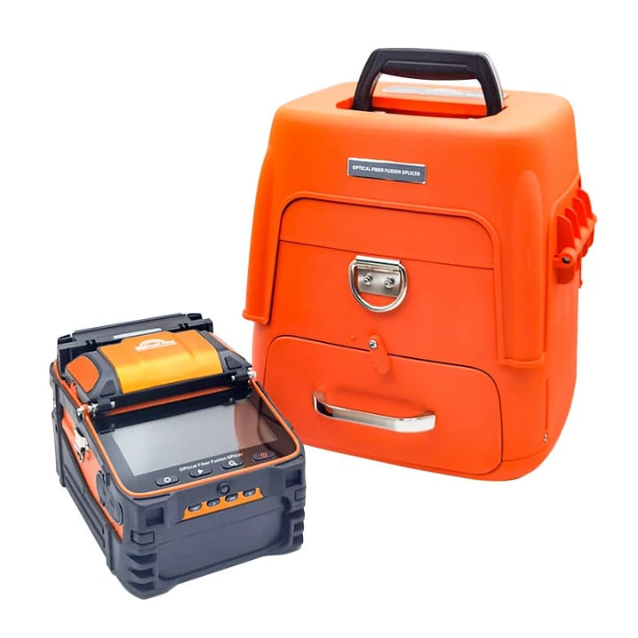 Ai-9 Ai-5 Optical Fiber Fusion Fast Splicer 4 Motors Fiber Optic Splice Machine Ai-9 6motors Splicer